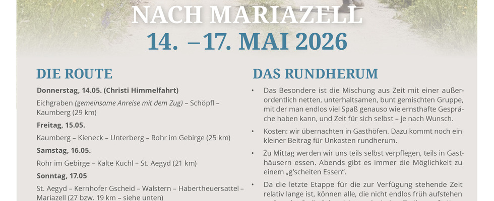 Frieda geht nach Mariazell