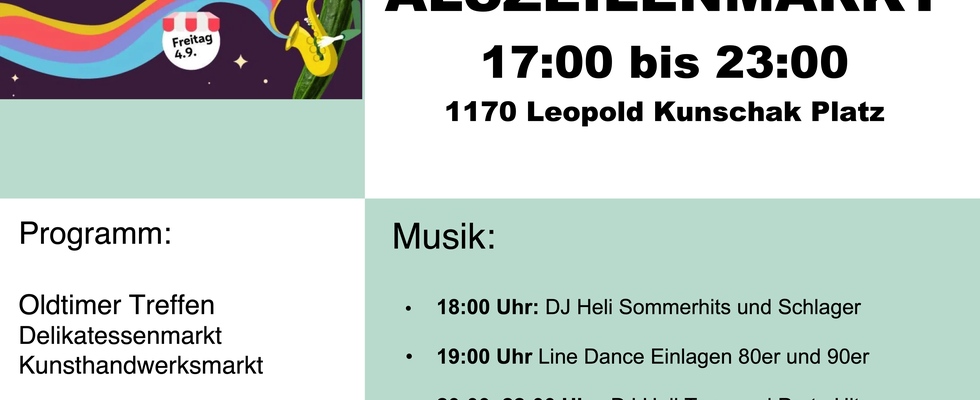 Lange Nacht der Märkte