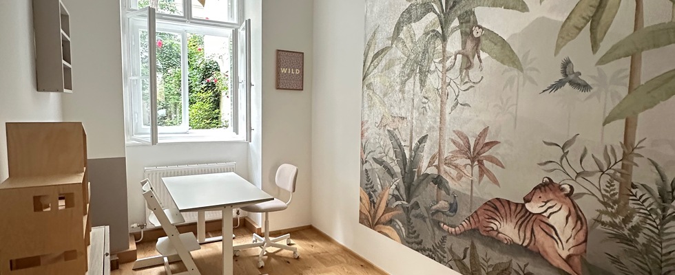 Raum zu vermieten in der Joohu Ergotherapiepraxis