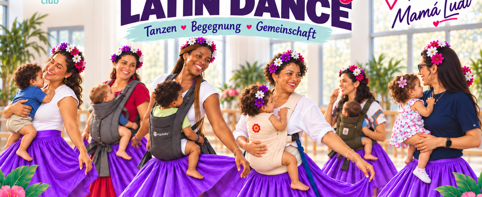 Mama-Baby Latin Dance mit Mamá Ludi – Tanzen, Begegnung & Gemeinschaft