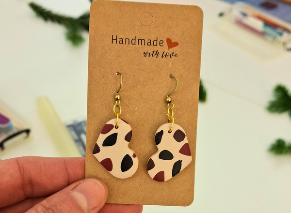 Terrazzo Earrings Workshop in Vienna | October 23 | in English