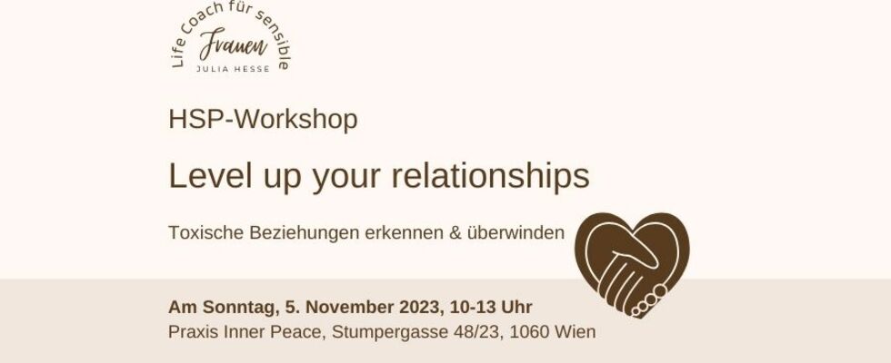 HSP-Workshop "Toxische Beziehungen überwinden"