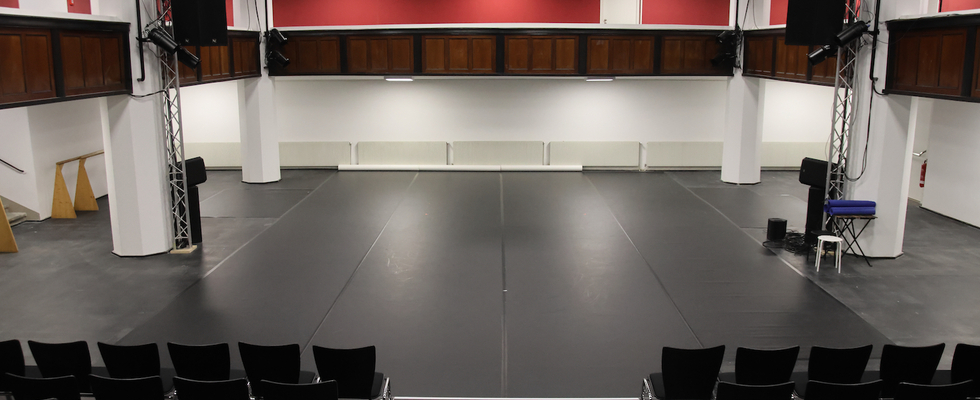 Theaterraum für Workshops, Proben, Aufführungen und Events