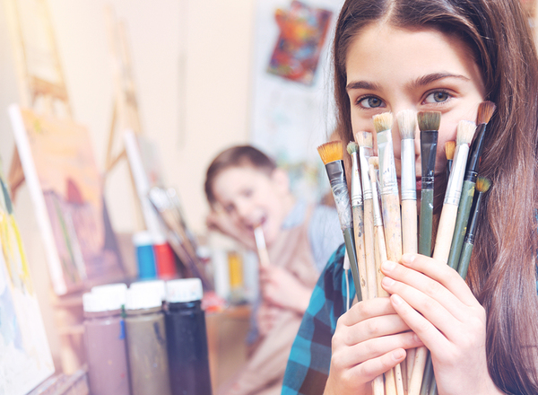 Malworkshop für KINDER - Licht im September