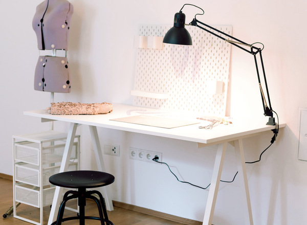 Freier Platz im Nähatelier