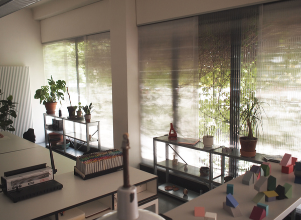 Coworking in großem und hellen Atelier