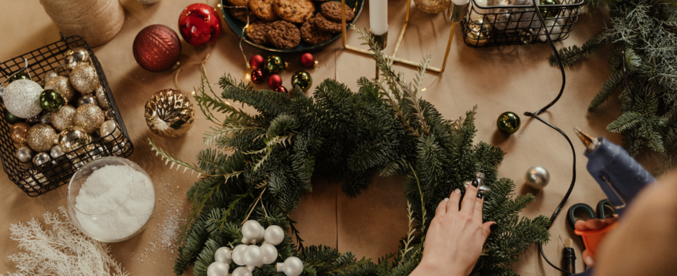 Adventkranz Workshop im MALREICH