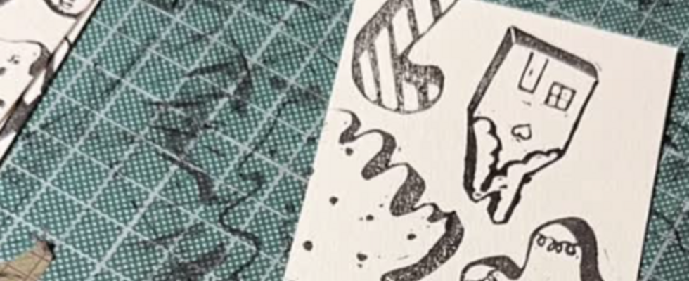 Cosy Lino - weihnachtliche Linolschnitte und Stempeldrucke