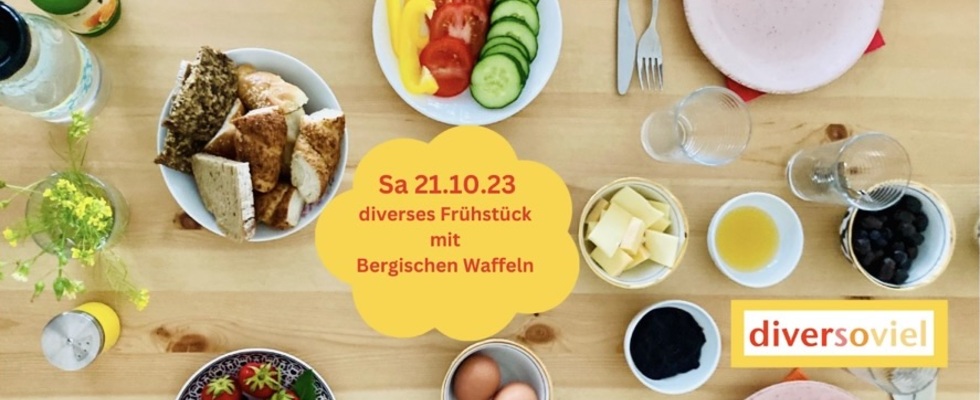 4. Frühstücken FÜR Diversoviel mit Bergischen Waffeln
