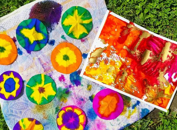 "Paint & Coffee" · Malfrühstück im Garten