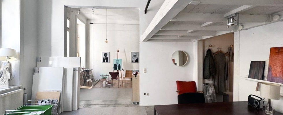  Co-Working Arbeitsplätze im Atelier zu vermieten