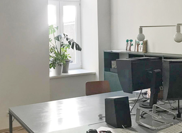 Arbeitsplatz in Bürogemeinschaft