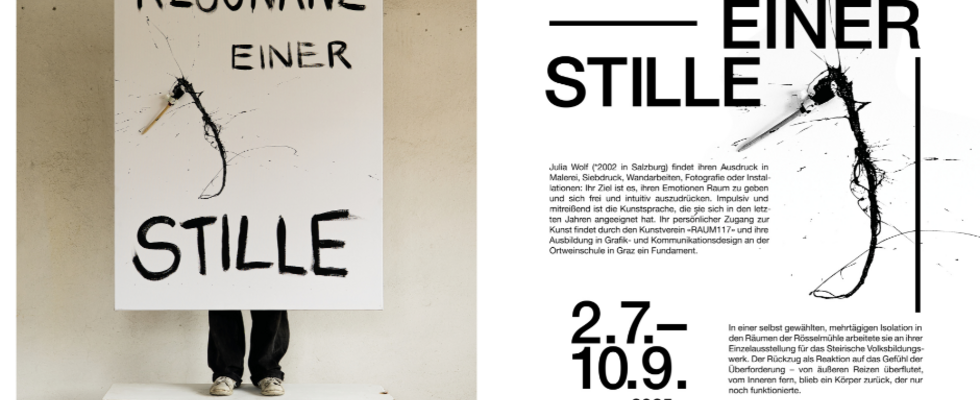 Vernissage „Resonanz einer Stille“ Julia Wolf