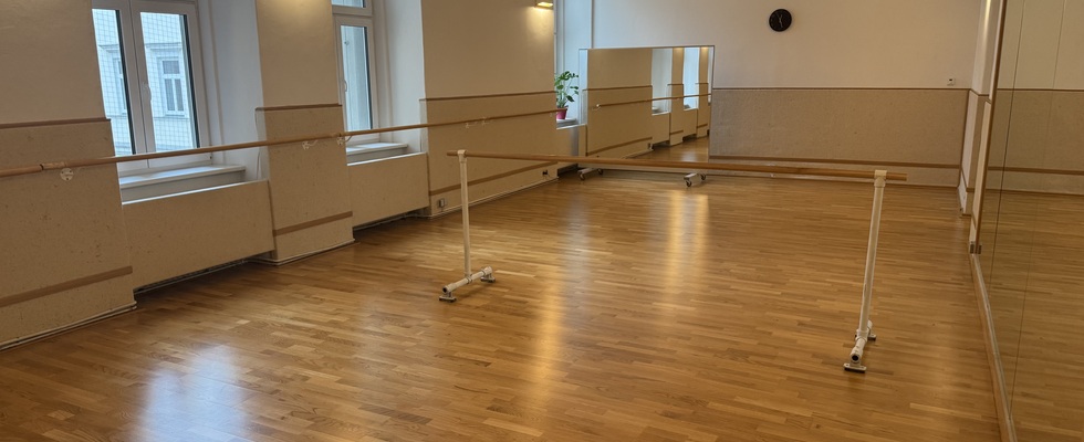 Studio für Yoga, Ballett etc. stundenweise zu vermieten