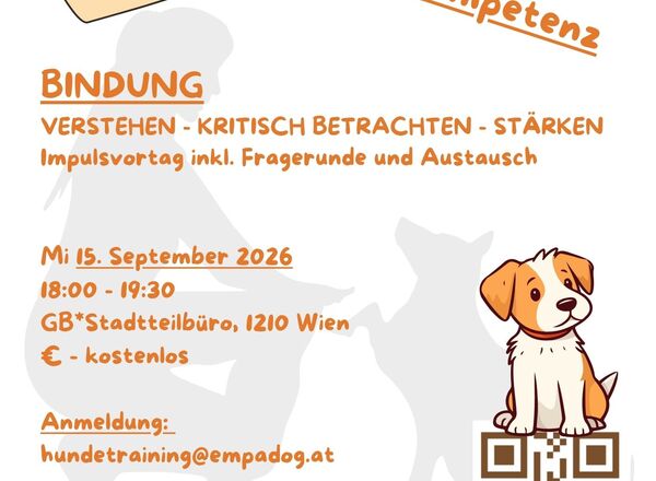 Themenabend Hund: Bindung vertiefen