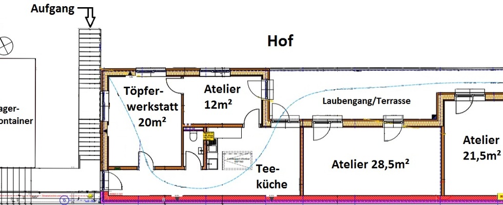 Freier Atelierplatz ab März