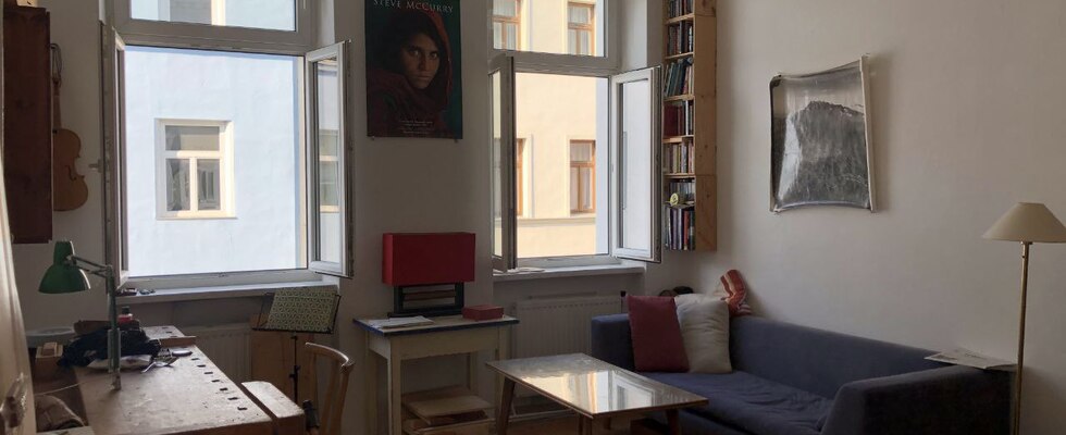 Vermiete 2-Zimmer Wohnung als Atelier zur Mitnutzung 