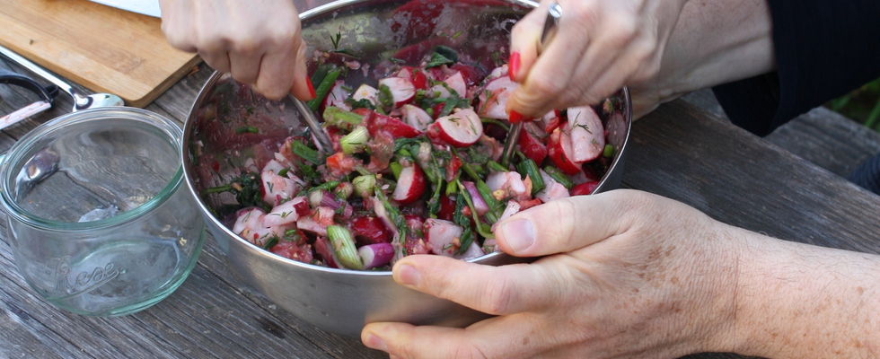 Saisonal Fermentieren im Frühling